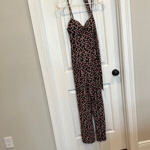 Floral Halter Jumpsuit